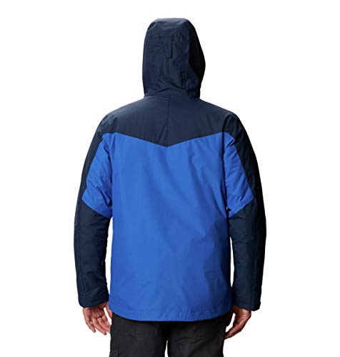 Columbia Men's Whirlibird IV Interchange Jacket, Bright Indigo/Collegiate Navy, 5X Big