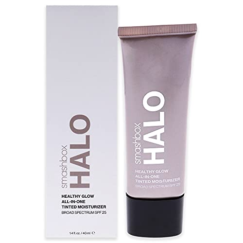 SmashBox Halo Healthy Glow All-In-One Tinted Moisturizer SPF 25 - Tan for Women 1.4 oz Foundation, 40 ml (Pack of 1)