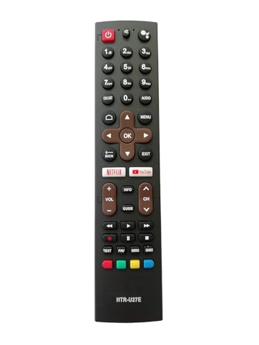 Image of Remote Compatible for Haier Smart HTR-U27E Android LED LCD TV Remote Control with Netflix & YouTube Function