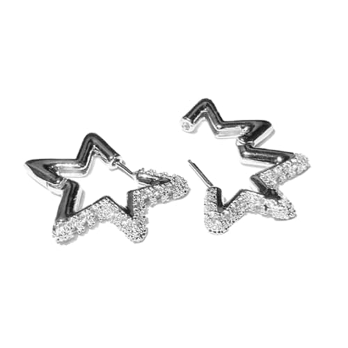 Boucles d'oreilles étoile légères et anti-irritation pour passionnés - 6