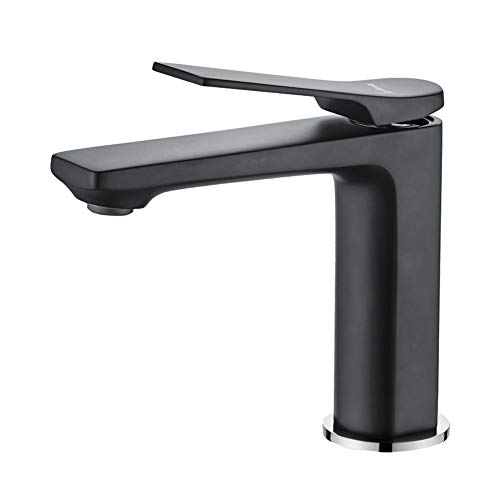 Ibergrif M11004B Praga, Grifo de Baño, Mezclador de Lavabo (1/2