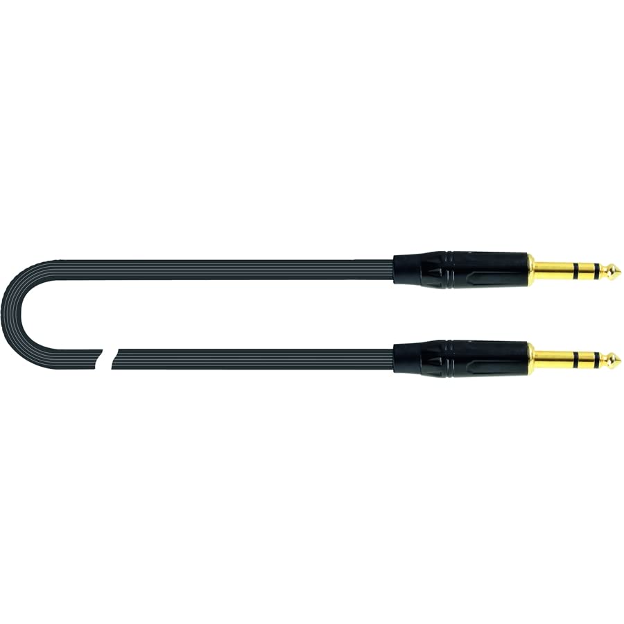 Câble Audio Bilancé Jack Stéréo TRS contre les interférences et grésillements