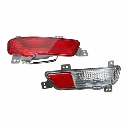 Cubierta de lámpara para Chevy Cruze Hatchback par de reflectores de parachoques trasero