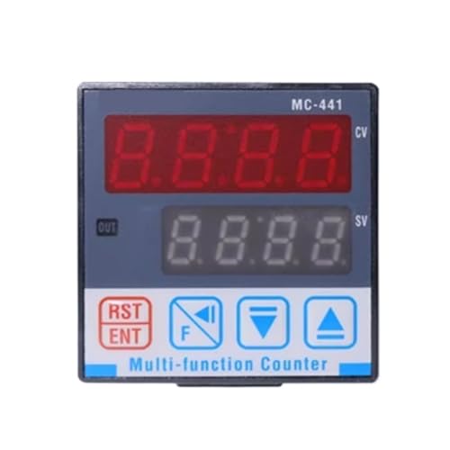 Digitaler Anzeigezähler MC-441, einstufige Einstellung, 4-stellige Anzeige 48 x 48 – Miniatur