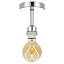 Silver Ceiling Light