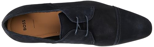 BOSS Men's Modern Derby, Dark Blue, 113