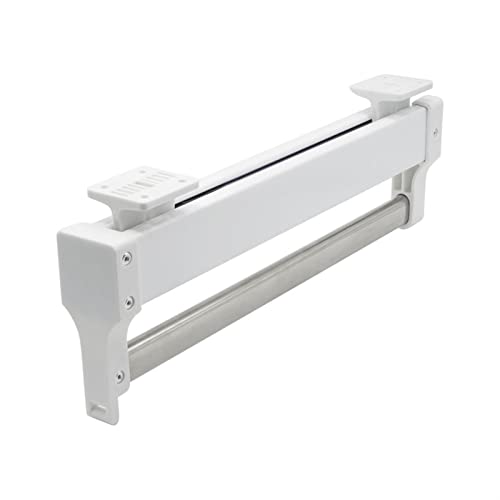 Garde-robe avec tige de placard rétractable réglable et solide