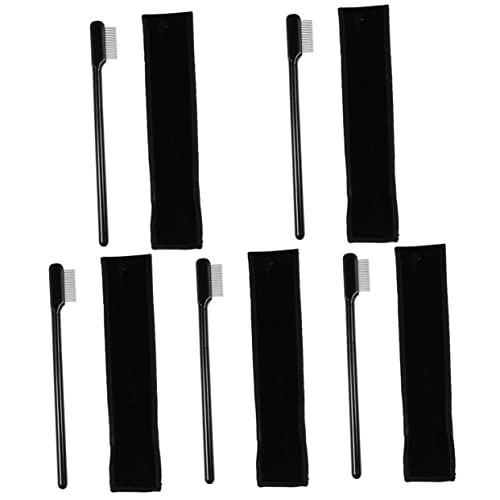 MERRYHAPY 5 Sets Eyebrow Stencil Kit Spoolie Brush Lash Comb Brow Brushes Set for Girls