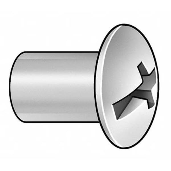 Barrel Bolt, #10-24, 3/8 in BRL Lg, 1/4 in BRL Dia, Steel zinc, 50 PK