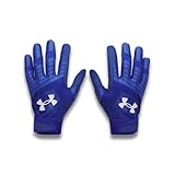 Under Armour Boys' Clean Up Baseball Gloves, (400) Royal/Royal/White, Medium