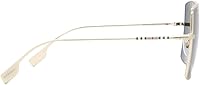 Vista 3 de BURBERRY Gafas de sol BE 3133 110987 Daphne Oro Claro Gris Oscuro, Dorado claro