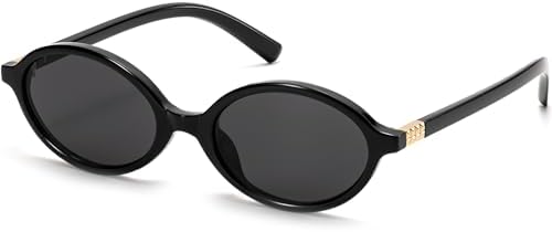 ViewJoy Retro Oval Sunglasses for Women Vintage 90s Y2K Trendy De...