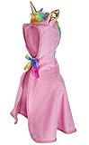 Great Pretenders 53022, Unicorn Toddler Cape, Pink, US Size 2-3