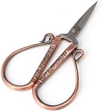 Craft Scissors 1pc Stationery Scissors Floral Scissors Stainless Steel European Vintage Sewing Shears DIY Tools Scissors