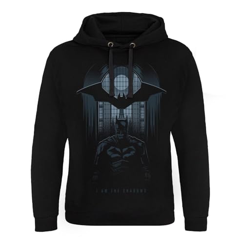 BATMAN Officiellement sous Licence I Am The Shadows Epic Sweat À Capuche (Noir), XX-Large