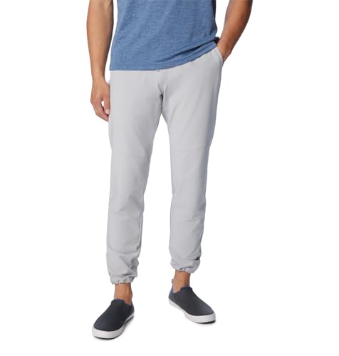 Image of Columbia Men Polyester Omni-Shade Polo Terminal Roamer Stretch Hiking & Trekking Pant