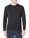 Amazon Essentials Men's Long-Sleeve Quick-Dry UPF 50 Swim Tee, Black, Large