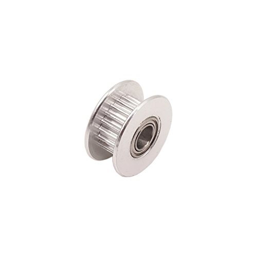 Image of WINSINN GT2 Idler Pulley 20 Teeth 5mm Bore 6mm Width Timing Pulley Wheel Aluminum for 3D Printer (Pack of 5Pcs)