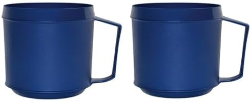 Rehabilitation Advantage Insulated 8 oz Blue Mug 2-Pack – Easy-Gr...