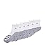 White/Grey/Light Onix Grey/Stripe