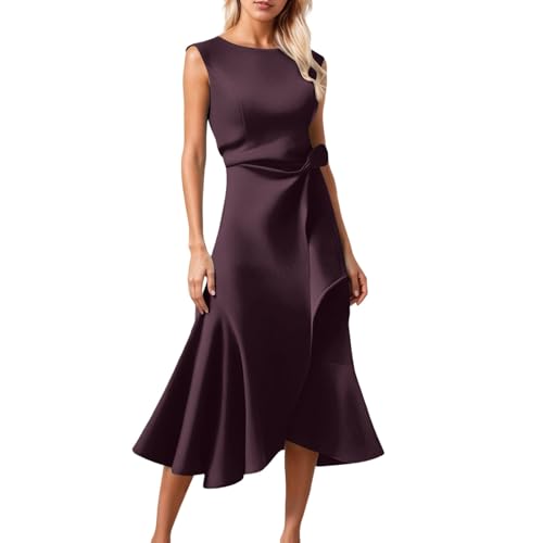Robe De Mariée Robe Femme Satin Femme Cérémonie De Mariage Soiree Cocktail Mariee Dentelle Chic Tenue Nouvel an Rose Poudré Orientale Sequin Demoiselle...