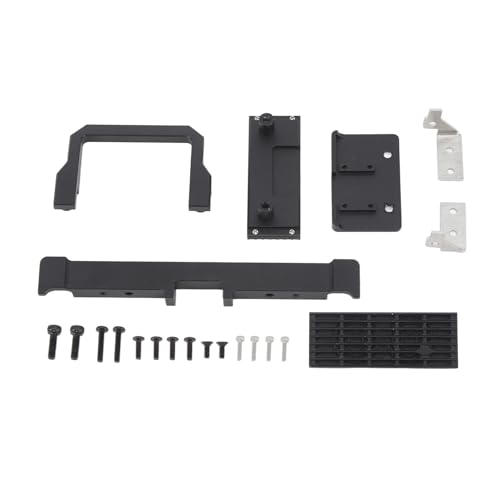 Pare-chocs avant RC en alliage avec grille en acier pour véhicule 1/8