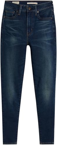 Levi's Damen Jeanshose 721 mit Stretch-Anteil, Skinny Fit, Blau (Miles Apart), W24/L28 – Ansicht 6