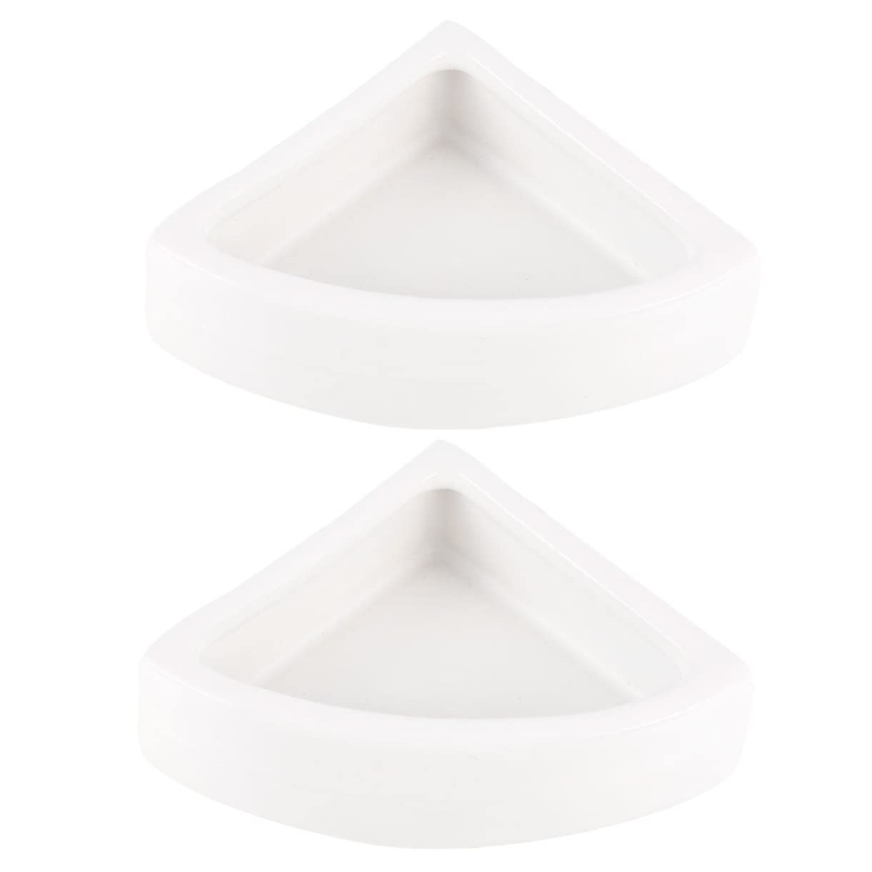 FRCOLOR 3 Set di Mangiatoie per Rettili in Ceramica a Parete Spessa capacità Ciotole per Cibo per Lucertole - Ciotola Anti-rovesciamento 2 Pezzi * 3