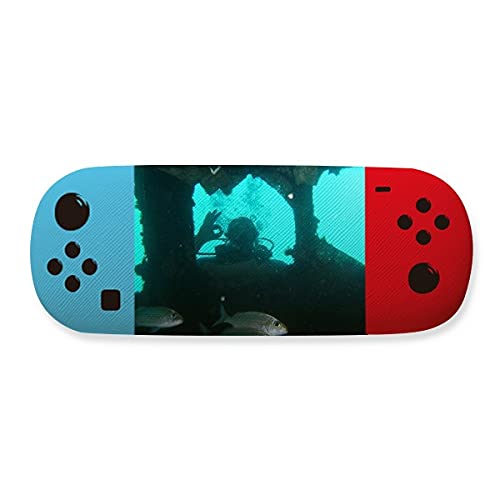 Étui de rangement pour lunettes poissons coque rigide anti-rayures verres