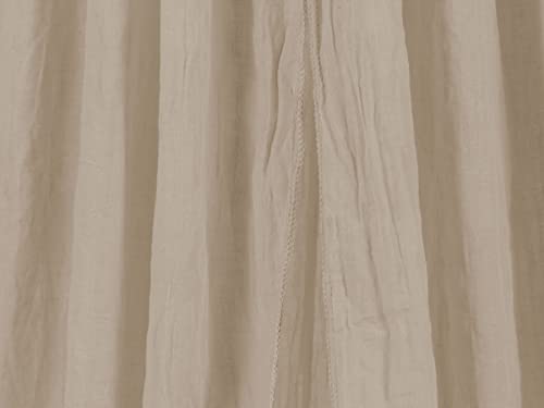 Mosquitera para cama infantil de 245 cm Jollein dosel para cuna de bebés marrón 8