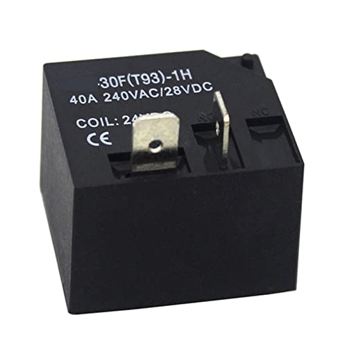 Relais 21F 12VDC T93 à 5 broches pour circuit imprimé 30A