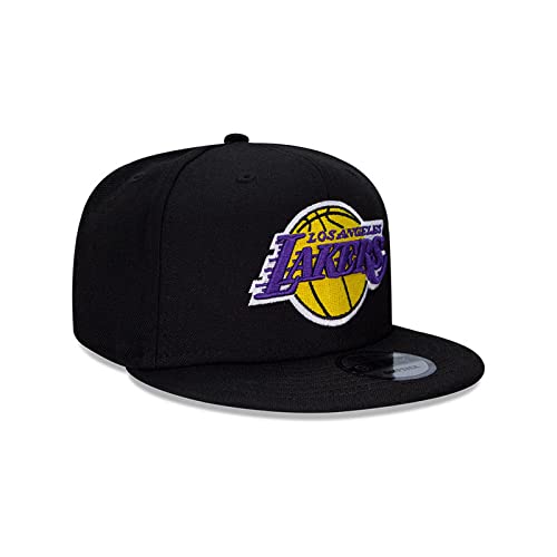Nba Los Angeles Lakers Men's 9Fifty Team Color Basic Snapback Cap, One Size, Black #TOP2