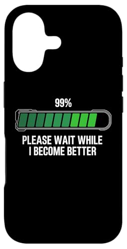 Sarcastic Personal Development Please Wait While I Become... �X�}�z�P�[�X iPhone 17 �p