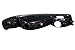 ANZO USA 511005 GMC Black w/Amber Reflector Bumper Light Assembly - (Sold in Pairs)