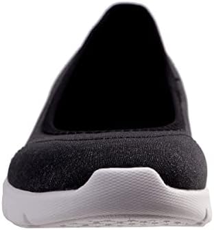 Spenco Women's Daily Stretch Jersey Sneaker, Black, 8 | Image 1