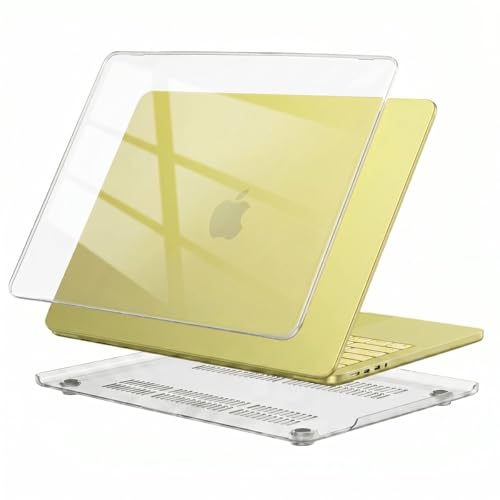 T Tersely Case for MacBook Neo 13 256/512GB with Touch ID (2026 Release) Model A3404 Laptop Hard Shell Case Compatible with MacBook Neo 13 inch A18 Pro Chip (Clear)