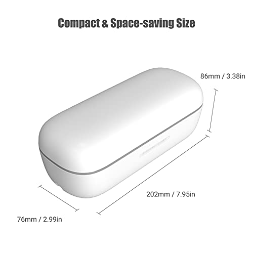 Romacci Máquina de limpeza ultra-sônica compacta para limpeza de joias com onda ultra-sônica 40kHz 3