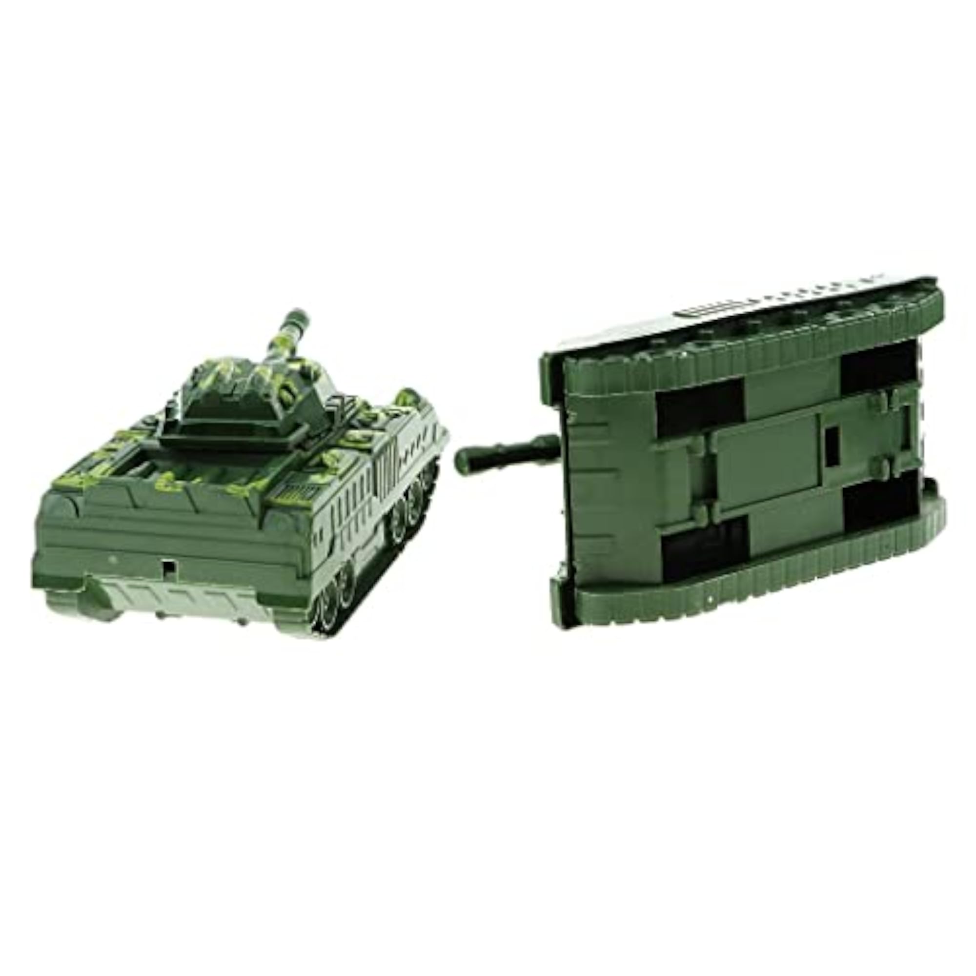 5Pcs PVC Military Combat Tank Mini Model for Table Decoration