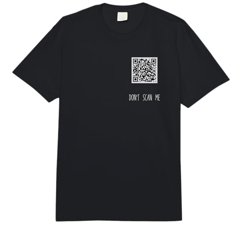 Rick Roll Small QR Scan Code Funny Joke Comfort Colors Adult Heavyweight T-shirt