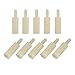 100pcs Nylon Hex Standoff Spacer M2.5 Female to Male 12mm+6mm