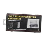 Cabilock 150 pièces Goupilles R Acier Petites Goupilles Ressort Durables avec Boîte Adapté...