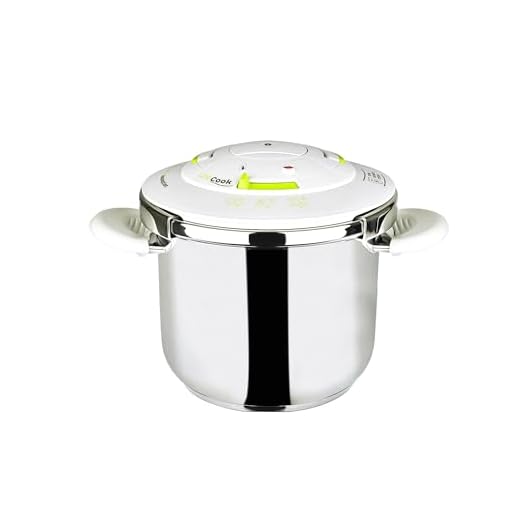 Lifecook Schnellkochtopf 22 cm 6,5 l Edelstahl