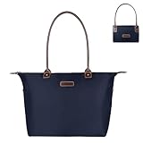 NOTAG Bolsos de Mujer, Grande Bolsos Totes Impermeable de Nylon Bolso Bandolera (Azul)