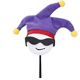 CoolBalls Limited Edition Mardi Gras Jester Car Decor Antenna Topper Auto Accessory - Fits Thin Style Antenna