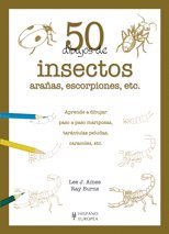 50 dibujos de insectos, arañas, escorpiones, et... [Spanish] 842551990X Book Cover