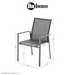 Balkon-Set Limbadi/Torano Aluminium Anthrazit