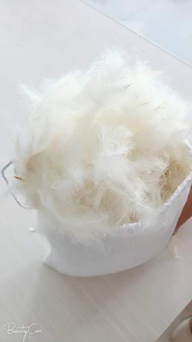 image for February Snow Bulk Goose Feather/Down Filling,100% Natural White Down-