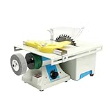 5-in-1 Mini Lapidary Saw, 110V 750W Rock Saw 800-10000r/min Rock Cutting Saw Lapidary Saw for Cutting Rocks