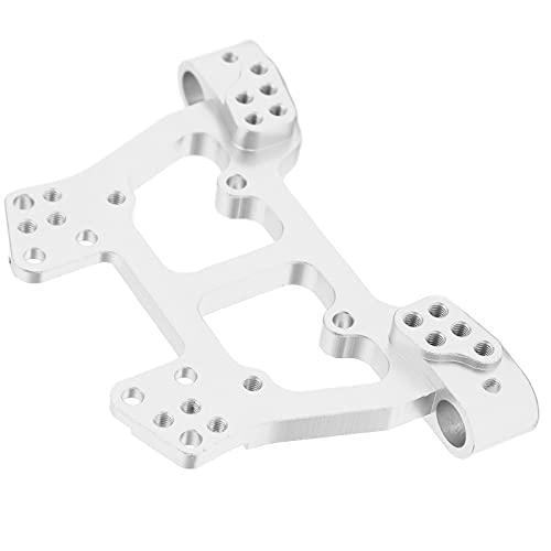 TYTOGE Shock Tower Aluminum Alloy Front Rear Universal for HSP 94111 94188 Trunk 1/10 RC Car (Silver)