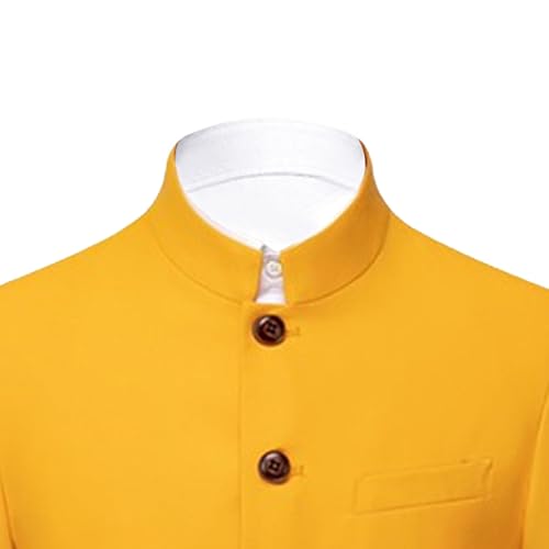 Men's Retro Applique Suit Set Embroidered Slim Fit 2-Piece Tunic Suit for Weddings Events3